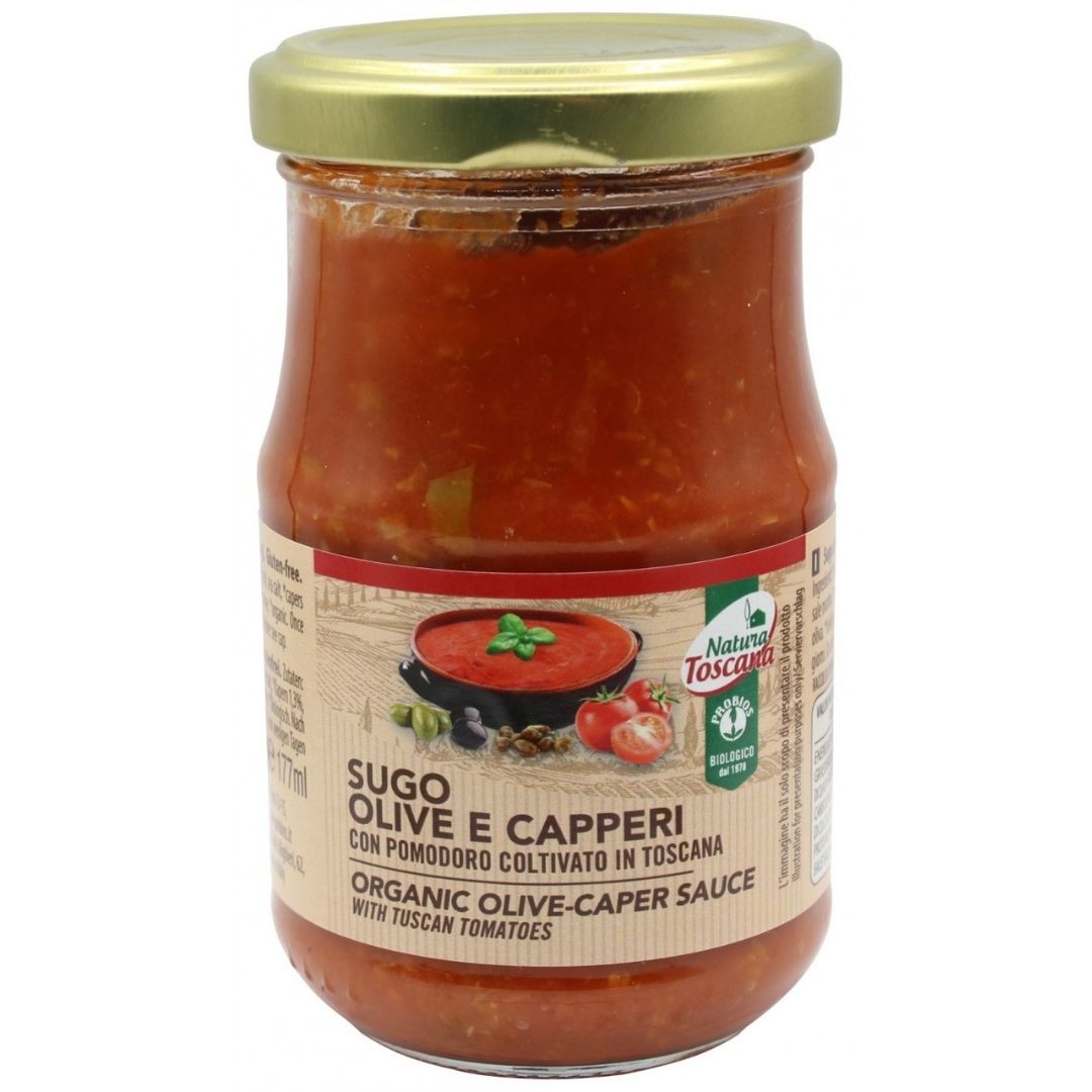 SUGO OLIVE E CAPPERI 180G